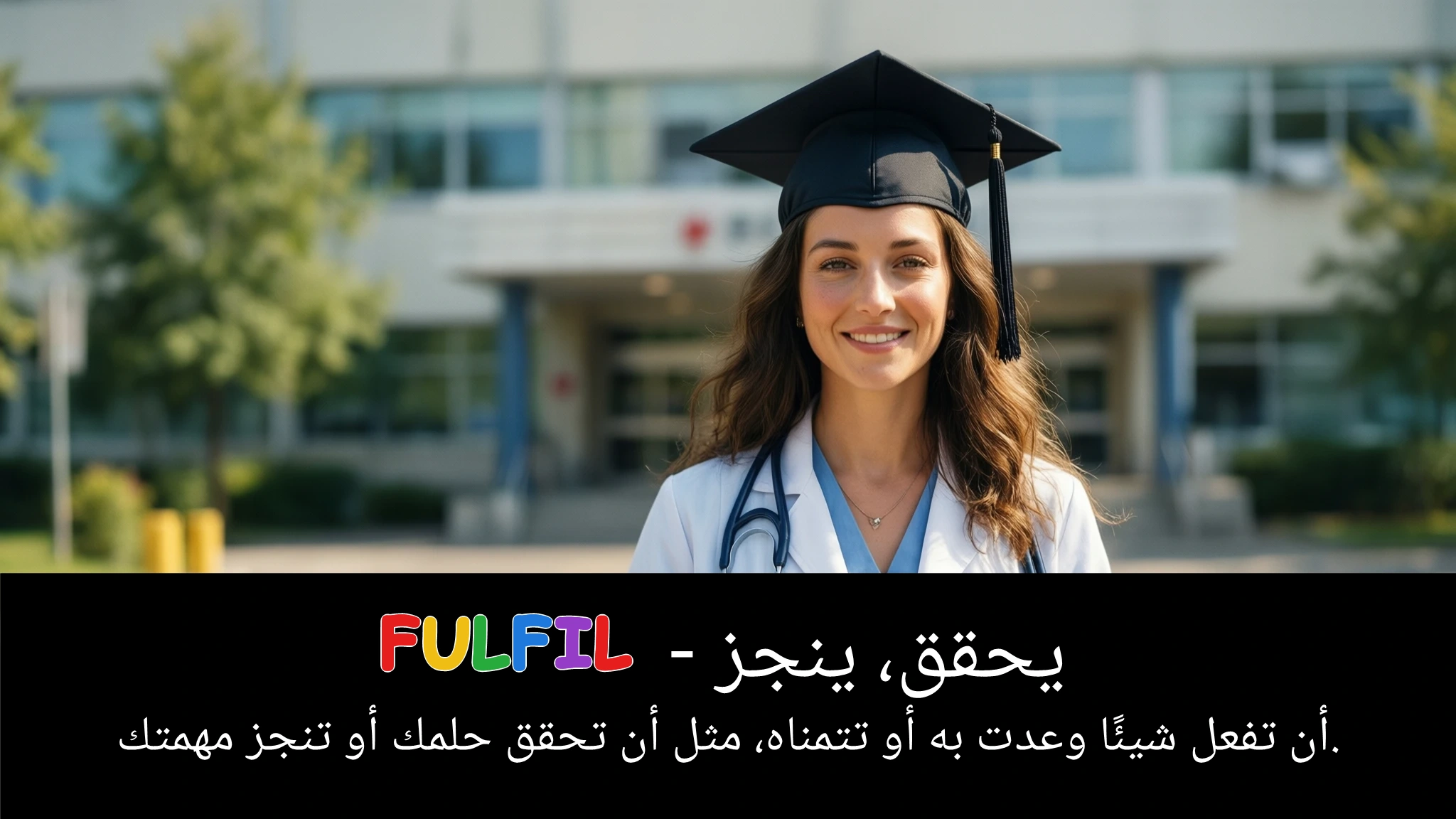 Arabic Illustration for fulfil